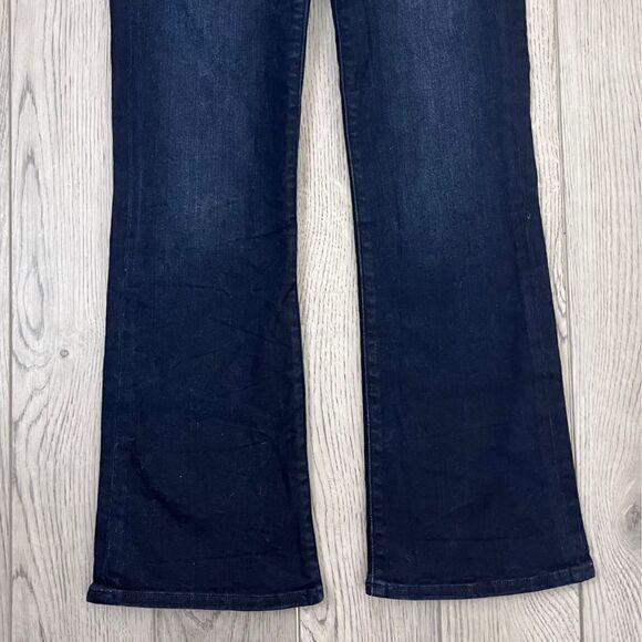 FRAME Le Crop Mini Bootcut Size 26 Denim Cotton High Rise Retro Vintage 70s Jean - Picture 9 of 10